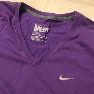 Purple Nike dri-fit tee!